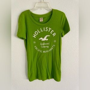 Hollister green T-shirt
